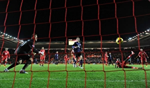 Southampton V Arsenal 2012-13 Prints: Guly Do Prado's Own Goal: Southampton vs. Arsenal, Premier League 2012-13