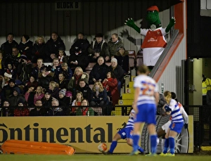 Arsenal Ladies V Reading FC Women 23rd March 2016 Prints: Gunnersaurus in Action: Arsenal Ladies vs. Reading FC Women, 2016