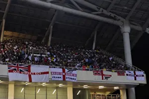 HANOI, VIETNAM - JULY 17: Fans of Arsenal during the international friendly match between Vietnam