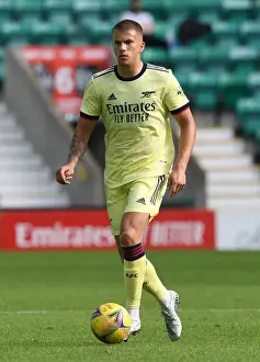 Harry Clarke in Action: Hibernian vs Arsenal Pre-Season Friendly, Edinburgh 2021