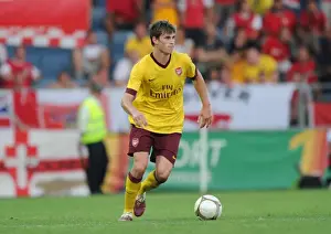 Harvard Nordtveit (Arsenal). Sturm Graz 0: 4 Arsenal, Graz, Austria, 21 / 7 / 2010