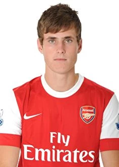 1st Team Player Images 2010-11 Collection: Havard Nordtveit (Arsenal). Arsenal 1st Team Photocall and Membersday. Emirates Stadium