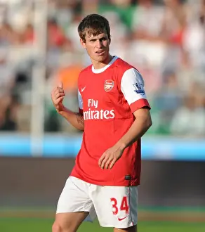 Legia Warsaw V Arsenal 2010-11 Prints: Havard Nordveit (Arsenal). Legia Warsaw 5: 6 Arsenal, Wojska Polskiego, Warsaw