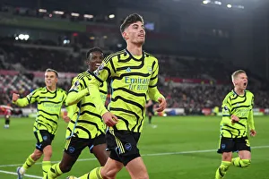 Brentford V Arsenal 2023-24 Prints: Havertz Scores First Arsenal Goal
