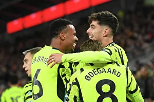 Brentford V Arsenal 2023-24 Prints: Havertz Scores First Arsenal Goal: Brentford 23-24 Premier League - Arsenal's Victory at Gtech Community Stadium