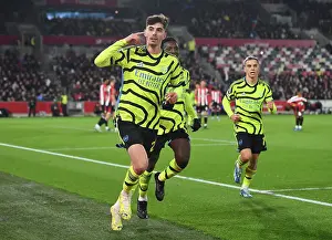 Brentford V Arsenal 2023-24 Prints: Havertz Scores First Arsenal Goal: Arsenal Secure 1-0 Win Over Brentford in 2023-24 Premier League