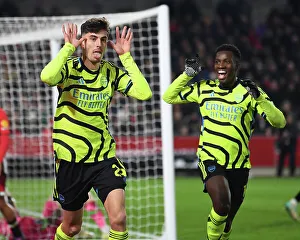 Brentford V Arsenal 2023-24 Prints: Havertz Scores the Winner: Brentford vs. Arsenal, Premier League 2023-24