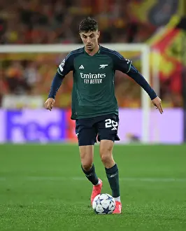 RC Lens V Arsenal 2023-24 Prints: Havertz Shines: Arsenal's Champion League Clash against RC Lens, 2023-24