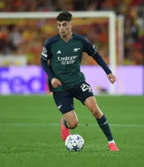 RC Lens V Arsenal 2023-24 Prints: Havertz Shines: Arsenal's Champions League Clash against RC Lens, Group B, 2023-24
