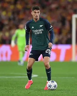 RC Lens V Arsenal 2023-24 Prints: Havertz Shines: Arsenal's Dominant Display against RC Lens in the 2023-24 UEFA Champions League