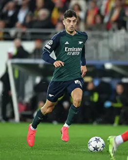 RC Lens V Arsenal 2023-24 Prints: Havertz Shines: Arsenal's Victory Over RC Lens in Champions League Group B, 2023/24