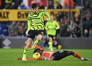 Havertz Surges Past Luton's Kabore: Arsenal vs Luton Town, Premier League 2023-24