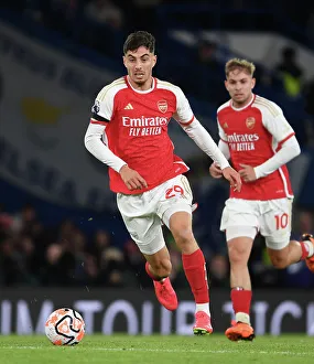 Chelsea V Arsenal 2023-24 Prints: Havertz Thrives: Chelsea vs. Arsenal, Premier League 2023-24