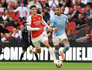 Havertz vs Walker Showdown: Arsenal vs Manchester City in FA Community Shield Battle