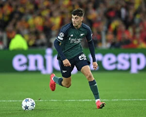 RC Lens v Arsenal 2023-24 Collection: Havertz's Brilliance: Arsenal's Victory Over RC Lens in UEFA Champions League Group B, 2023/24