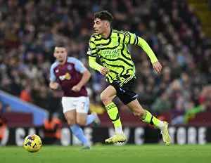 Aston Villa V Arsenal 2023-24 Prints: Havertz's Brilliance: Aston Villa vs Arsenal (2023-24)