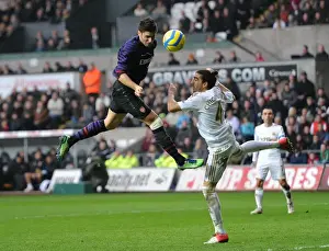 Head-to-Head: Giroud vs. Flores - Swansea v Arsenal, FA Cup 3rd Round