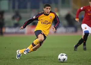 AS Roma V Arsenal 2008-9 Prints: Heartbreaking Denilson: Arsenal's Penalty Woes Against AS Roma in the UEFA Champions League