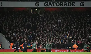 Arsenal V Tottenham Hotspur 2013-14 Prints: Heartbreaking Injury: Theo Walcott's Exit Crushes Arsenal's FA Cup Hopes Against Tottenham