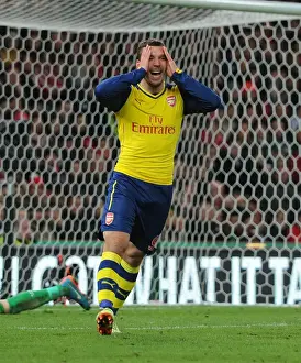 Heartbreaking Miss: Lukas Podolski at Stoke City (Arsenal vs. Stoke City, 2014-15 Premier League)