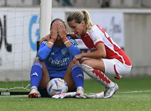 Arsenal Women V Paris FC 2023-24 Prints: Heartbreaking Penalty Shootout: Arsenal Women's UEFA Champions League Defeat to Paris FC (2023-24)