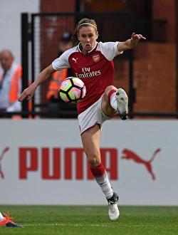 Heather O'Reilly in Action: Arsenal Women vs Everton Ladies Pre-Season Match