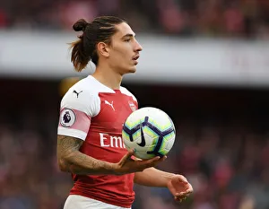 Hector Bellerin: In Action for Arsenal Against Everton, Premier League 2018-19