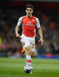 Arsenal V Southampton, League Cup 2014/15 Prints: Hector Bellerin: In Action for Arsenal Against Southampton, League Cup 2014/15