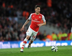 Arsenal V Sunderland 2014-15 Prints: Hector Bellerin: In Action for Arsenal Against Sunderland, Premier League 2014-15