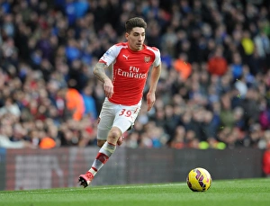Arsenal Everton 2014-15 Prints: Hector Bellerin in Action: Arsenal vs. Everton, Premier League 2015