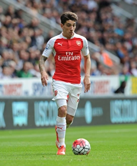 Newcastle United V Arsenal 2015-16 Prints: Hector Bellerin in Action: Arsenal vs. Newcastle United, Premier League 2015-16