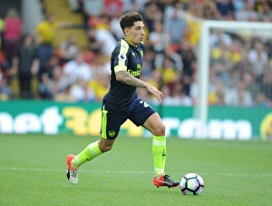 Watford V Arsenal 2016-17 Prints: Hector Bellerin in Action: Arsenal vs. Watford, Premier League 2016-17