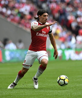 Arsenal V Chelsea - FA Community Shield 2017-18 Prints: Hector Bellerin in Action: Arsenal vs. Chelsea - FA Community Shield 2017-18