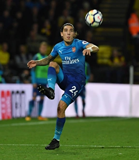 Watford V Arsenal 2017-18 Prints: Hector Bellerin in Action: Arsenal vs. Watford, Premier League 2017-18