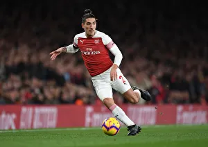 Arsenal V Liverpool 2018-19 Prints: Hector Bellerin in Action: Arsenal vs. Liverpool, Premier League 2018-19