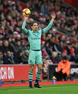 Southampton V Arsenal 2018-19 Prints: Hector Bellerin in Action: Arsenal vs. Southampton, Premier League 2018-19