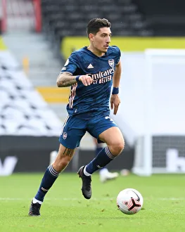 Hector Bellerin in Action: Arsenal vs. Fulham, Premier League 2020-21