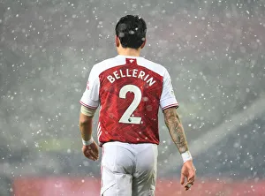 Hector Bellerin in Action: Arsenal vs. West Bromwich Albion, Premier League 2020-21