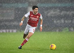Hector Bellerin in Action: Arsenal vs. West Bromwich Albion, Premier League 2020-21