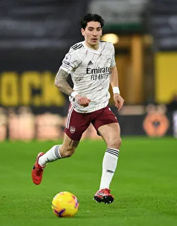 Wolverhampton Wanderers V Arsenal 2020-21 Prints: Hector Bellerin in Action: Arsenal vs. Wolverhampton Wanderers, Premier League 2020-21