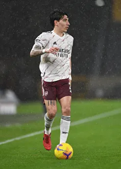 Wolverhampton Wanderers V Arsenal 2020-21 Prints: Hector Bellerin in Action: Arsenal vs. Wolverhampton Wanderers, Premier League 2020-21