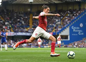 Chelsea V Arsenal 2018-19 Prints: Hector Bellerin in Action: Arsenal vs Chelsea (2018-19)