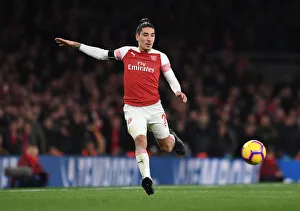 Arsenal V Liverpool 2018-19 Prints: Hector Bellerin in Action: Arsenal vs Liverpool, Premier League 2018-19
