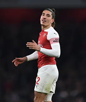 Arsenal V Liverpool 2018-19 Prints: Hector Bellerin in Action: Arsenal vs Liverpool, Premier League 2018-19