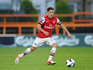 Arsenal U19 V Olympique De Marseille - NextGen 2012-13 Prints: Hector Bellerin in Action: Arsenal vs Marseille, NextGen Series 2012-13