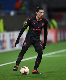 Ostersunds V Arsenal 2017-18 Prints: Hector Bellerin in Action: Arsenal vs Ostersunds FK, UEFA Europa League 2018