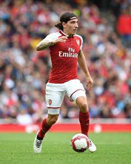 Hector Bellerin in Action: Arsenal vs Sevilla, Emirates Cup 2017-18