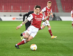 Hector Bellerin in Action: Arsenal vs SL Benfica, Europa League 2020-21