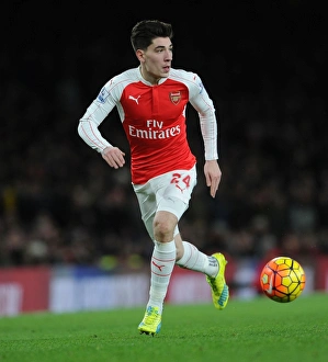 Arsenal V Southampton 2015-16 Prints: Hector Bellerin in Action: Arsenal vs Southampton, Premier League 2015-16