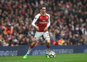 Arsenal V Southampton 2017-18 Prints: Hector Bellerin in Action: Arsenal vs Southampton, Premier League 2017-18